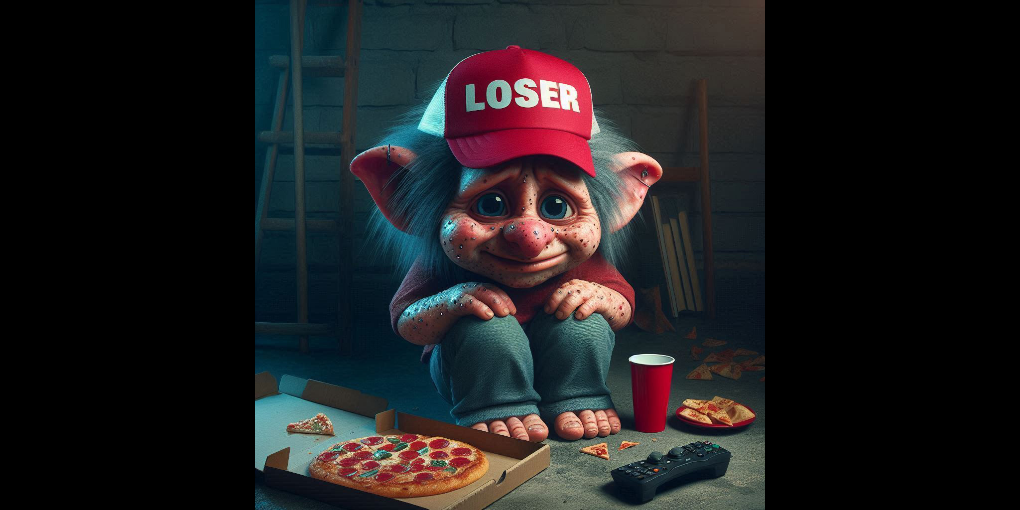 Sad little MAGA troll
