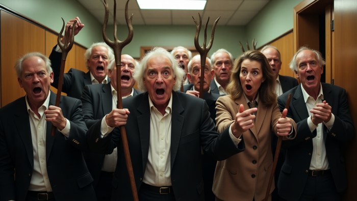 Montana legislators at the bathroom doors