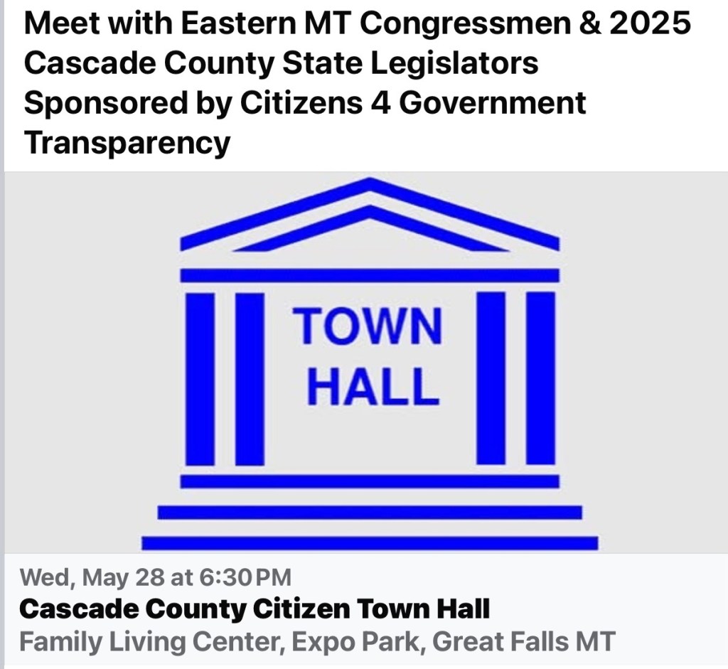 Graphic for ciizen town hall